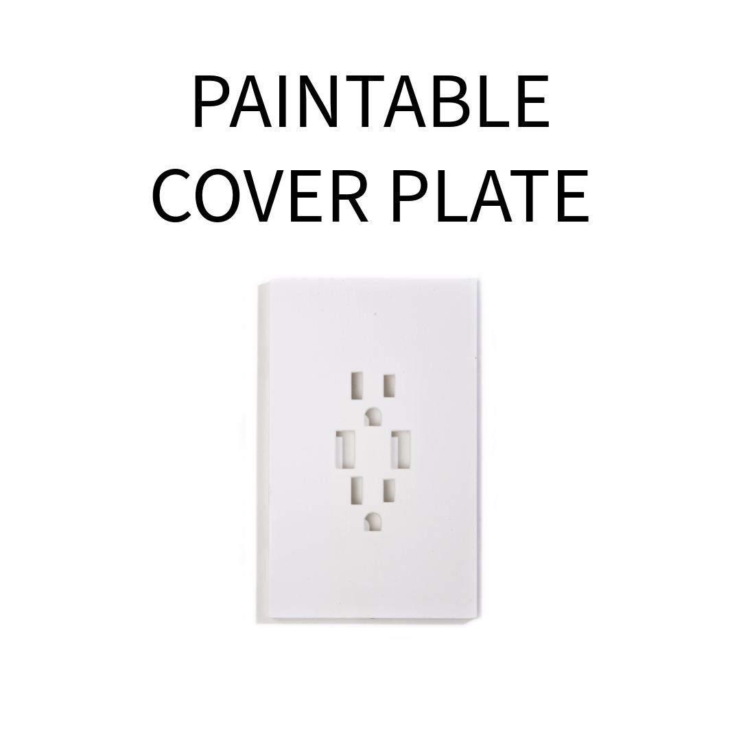 Flush Mount USB Outlet Kit for 5/8″ Drywall